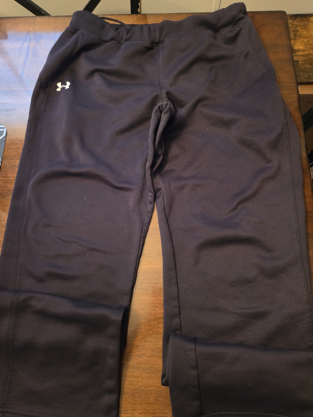 Under Armour Black Jogger Sweatpants with Logo